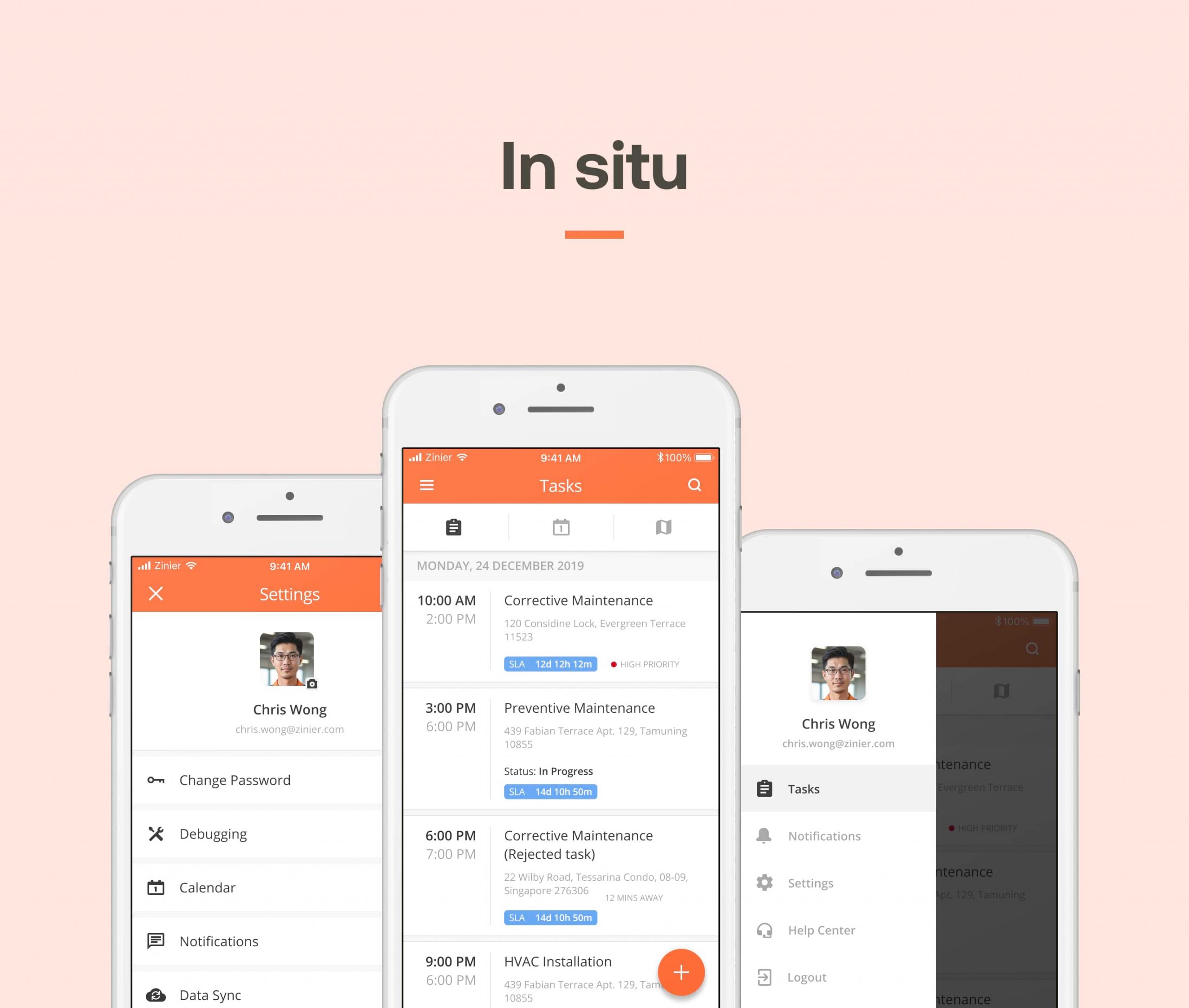 After. New icons applied directly to existing mobile screens.